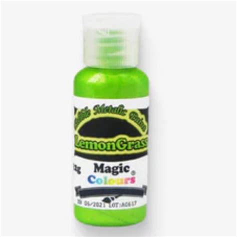 Lemongrass Edible Metallic Paints Magic Colours – JITCO