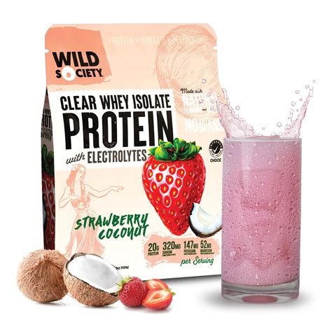 Buy Clear Whey Protein + Electrolytes - Refreshing Whey Protein Isolate ...