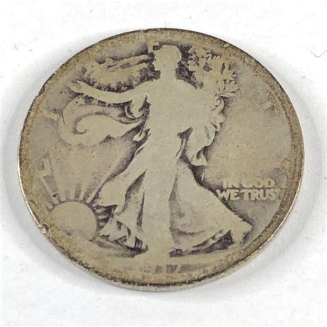 1917 Silver Walking Liberty Half Dollar | Property Room