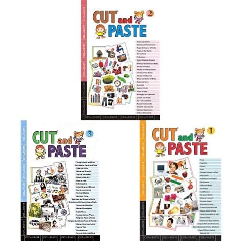 Buy Cut & Paste - Volume 1,2,3 (Set of 3 books) Book Online at Low ...