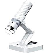 Tobo Digital 50X to 1000X Magnification, USB Microscope with 8 LED HD ...
