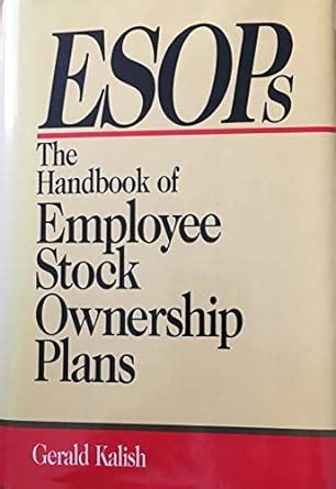 Buy Esops: The Handbook of Employee Stock Ownership Plans Book Online ...