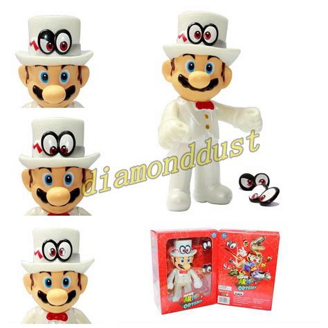 Super Mario Odyssey Luigi Wario Toad Action Figure India | Ubuy