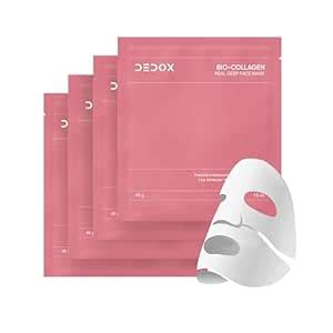 Buy DEDOX Bio-Collagen Real Deep Mask - Collagen Face Mask, Hydrating ...