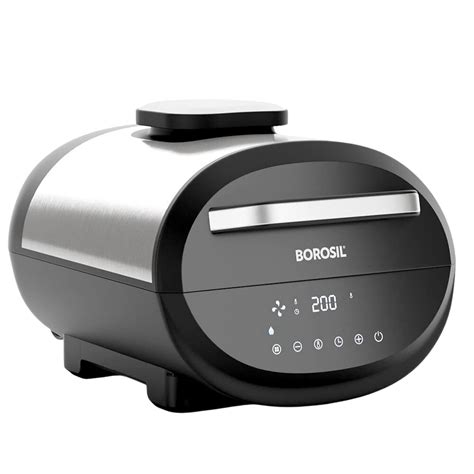 Borosil Best Digi Air-fryer, Top Load Air Fryer, Large Capacity, 8 Pre ...