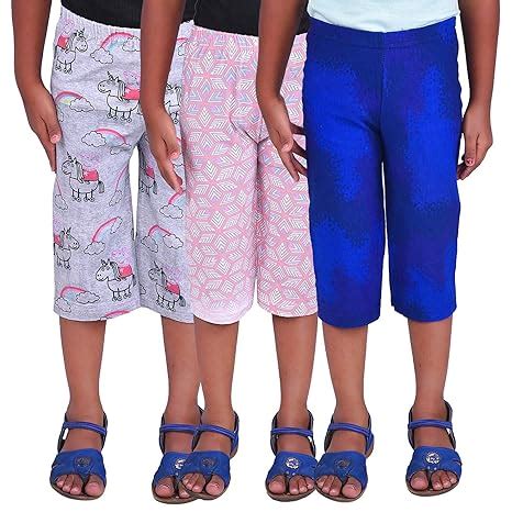 Buy ALOFT Kids Unisex Multicolor Printed 3/4th Pants Printed 3/4th ...
