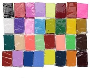 New Brand Name Bangbang 32 Colors Polymer Clay Fimo Block Modelling ...