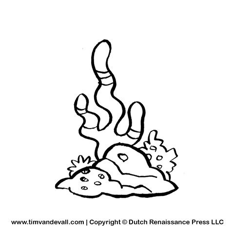 Coral Reef Clip Art Black And White – Free Clipart #2964744 | Clipart ...