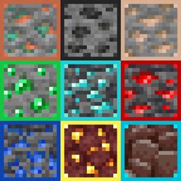 Image result for How to Get Outlined Ores in Minecraft Java Edition