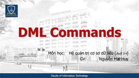 Image result for DML Commands Code