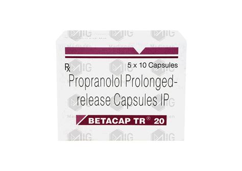 Betacap TR 20 Capsule: View Uses, Side Effects, Price, and Substitutes