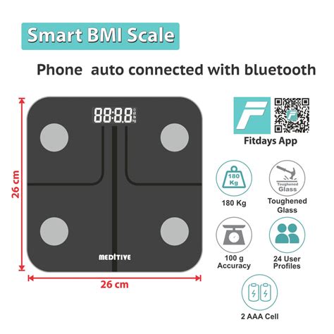 Digital Human Weighing Scale, BMI Weight Scale with Body Fat Analyzer ...