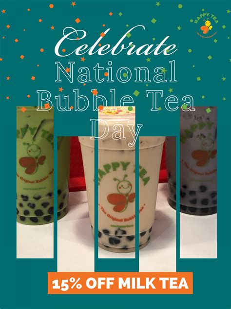 Happy National Bubble Tea Day – Happy Tea