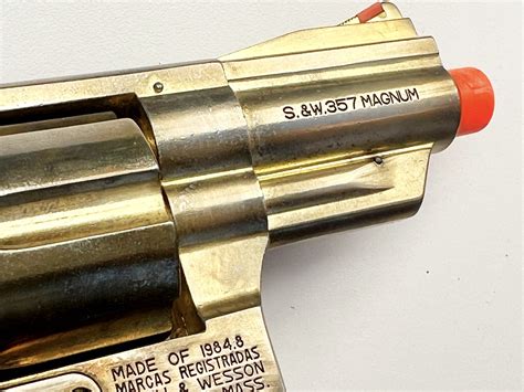 Smith & Wesson M19 Combat Magnum Snub Nose Metal Replica Revolver by ...