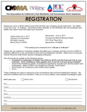 Fillable Online Register NOW for the June 4 & 5 Membership Meetings in ...