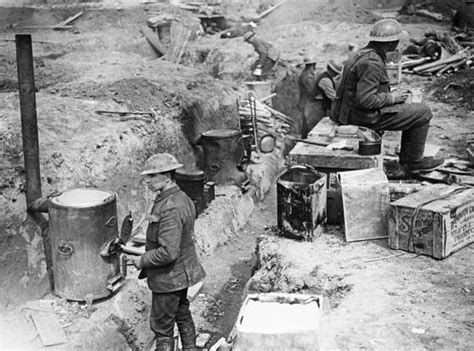 What was trench life like during the First World War?