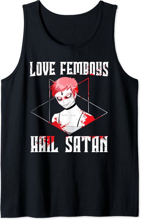 Hail Satan Femboy Anime Boy Satanic Hexagram Star | Ubuy India