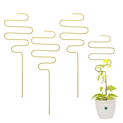 Urban Plant Metal Plant Trellis for Potted Plants - (Set of 3)