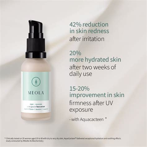 Meola India Swiss Glacier Serum - Hydration, Barrier Repair, and ...