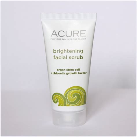 Review: Acure Brightening Facial Scrub