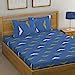 Buy HUESLAND by Ahmedabad Cotton 144 TC Cotton Bedsheet for Double Bed ...