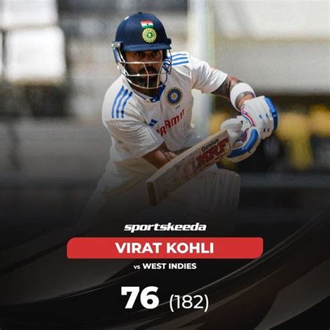 'Can’t even stat pad against West Indies" - Fans react as Virat Kohli ...