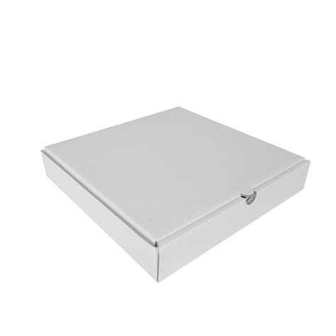Ready made pizza box 7 Inch white corrugated pizza box customiz pizza ...