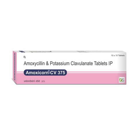 AMOXICORN*-CV 375 Tablets Bioshine Healthcare Pvt. Ltd.