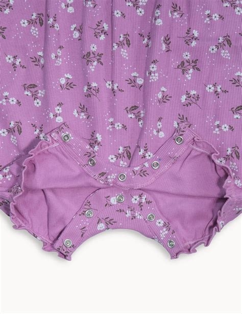 Baby Romper – Daisy Print Shortie romper & Headband – ohmybebe