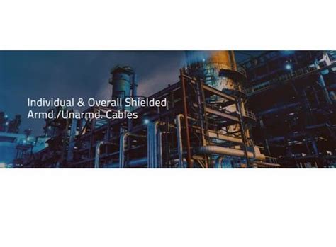 Shielded Armoured Or Unarmoured Cables - Individual & Overall Shielded ...