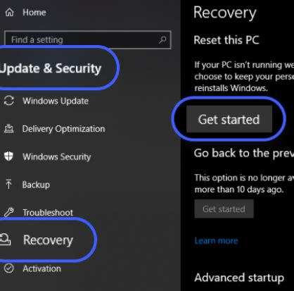 Image result for Reset PC Steps