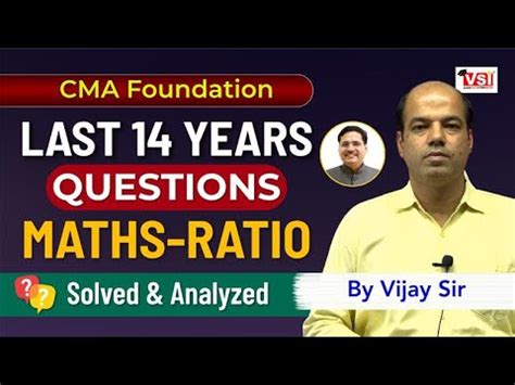ICMAI CMA Foundation Previous Year Question Papers & Solutions