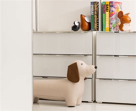 Zuny Teckel Stool in Wheat and Tan - Charming and Versatile Seating for ...