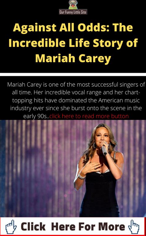 Against All Odds: The Incredible Life Story of Mariah Carey | The ...
