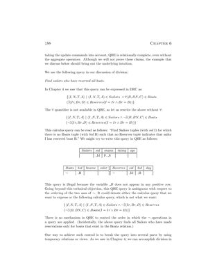 Database Management Systems Chapter 4 - 68 Chapter 3 to the descriptive ...