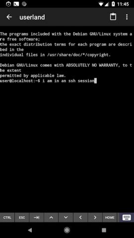 UserLAnd permette di eseguire una distribuzione o un'app Linux su Android