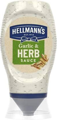 Hellmann's Garlic & Herb Sauce 260g 260 g Price in India - Buy Hellmann ...