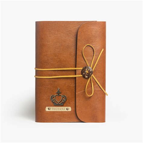 Buy Salmon Pink Diary With Pink Thread Online