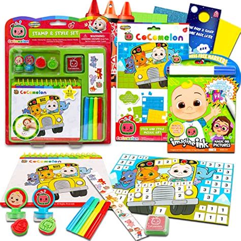 Buy Cocomelon Coloring Book Super Set for Kids - 2 Cocomelon Activity ...