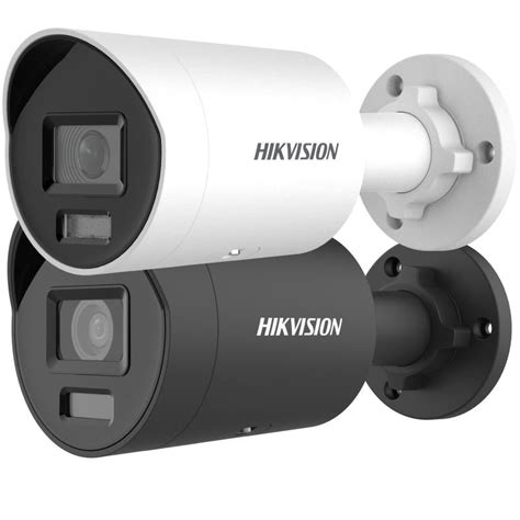 Hikvision 4 MP Smart Hybrid Light with ColorVu Fixed Mini Bullet Netwo ...