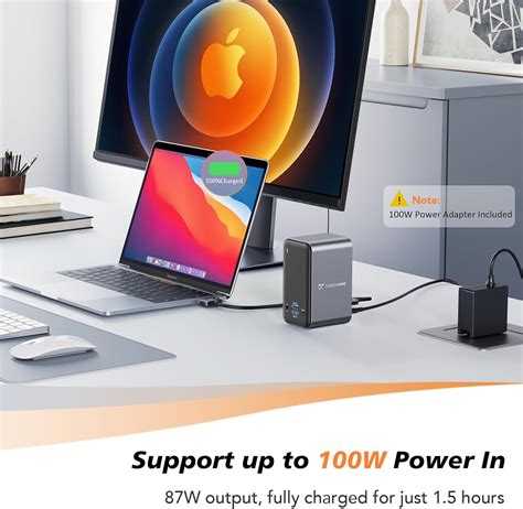 TobenONE Docking Station Dual Monitor with 100W GaN India | Ubuy
