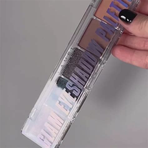 Shop LAMEL Glam Eyeshadow Palette Sparkle Online - HOK Makeup