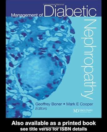 Buy Management of Diabetic Nephropathy Book Online at Low Prices in ...