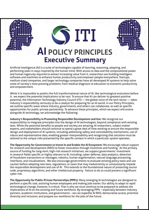 AI policy principles - Altiorem