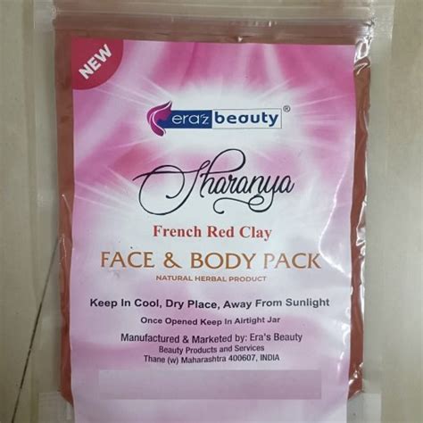 Eras Beauty - Sharanya French Green Clay Face Pack Manufacturer and ...