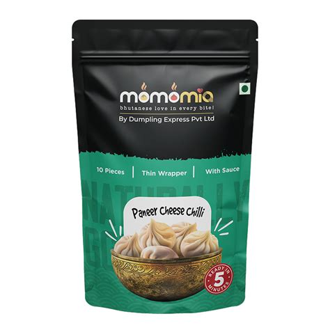 Frozen Paneer Cheese Chilly Momos | Momomia