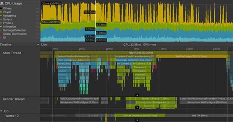 Unity Player Profile 的图像结果