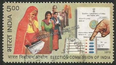 2010 Election Commission of India Used Stamp – Worldwidemint