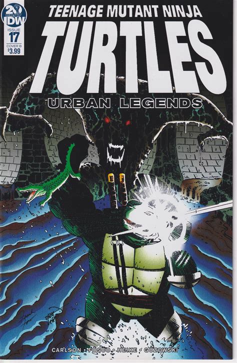Teenage Mutant Ninja Turtles Urban Legends IDW #17 Cover B September ...