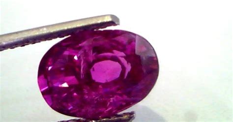 4.93 Ct Unheated Untreated GII certified Old Burma Mines Ruby **RARE**